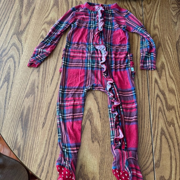 Posh Peanut Other - POSH PEANUT Plaid Baby Onesie